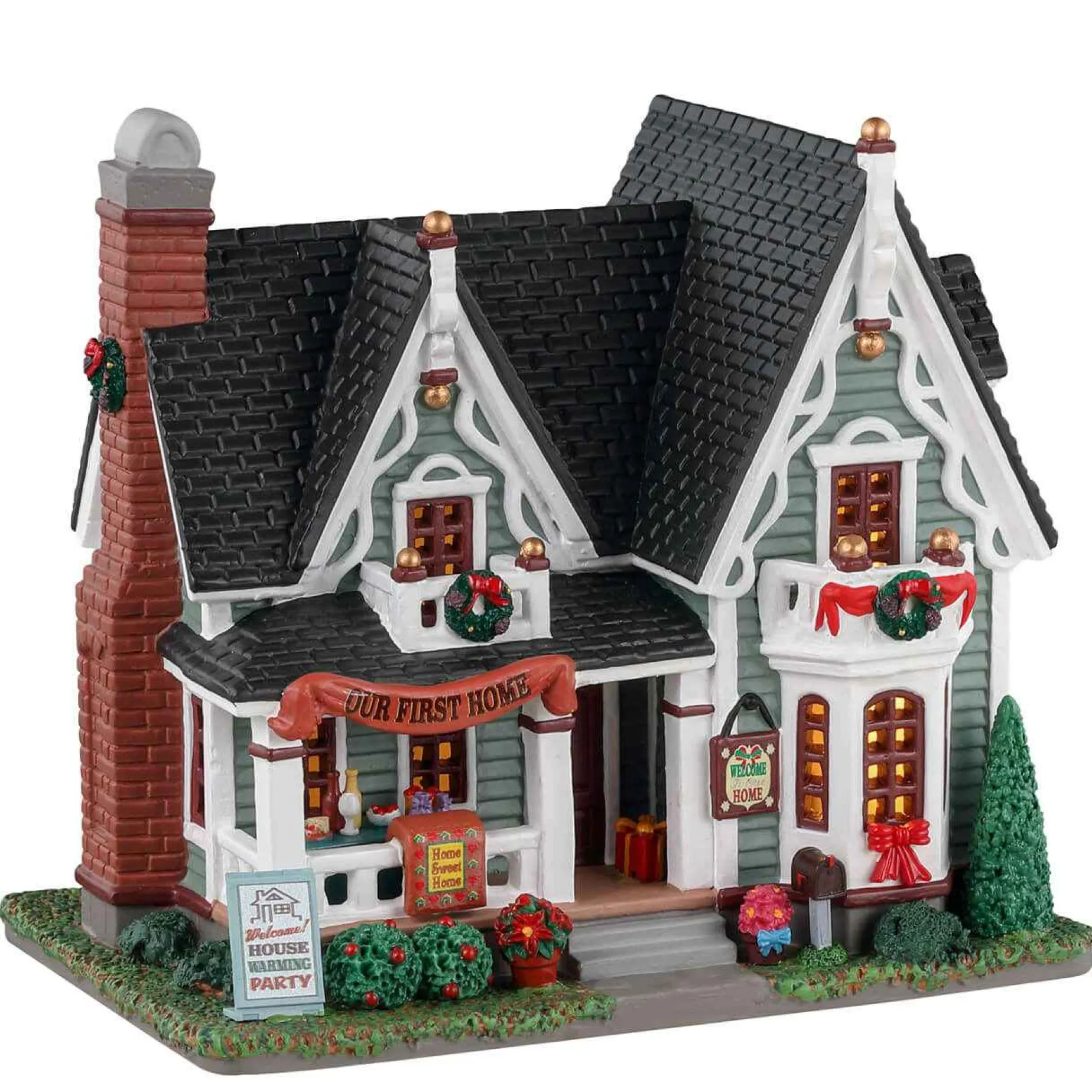 Lemax Village Collection Lighted Buildings* House Warming #35040