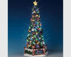 Lemax Village Collection Animated* New Majestic Christmas Tree #84350