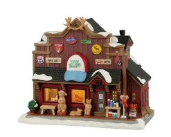 Lemax Village Collection Lighted Buildings* Wild Wooly's Gift Shop #25902