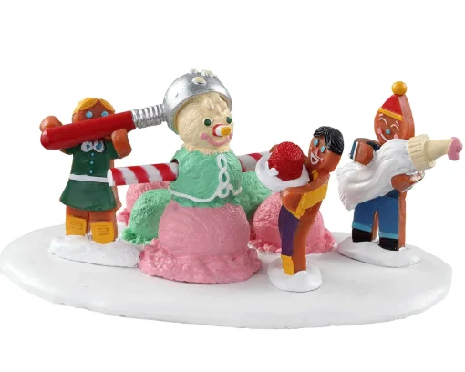Lemax Village Collection Accessories* Triple Scoop Snowman Table Accent #03532