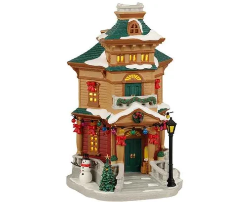 Lemax Village Collection Lighted Buildings* Corner Residence #25933