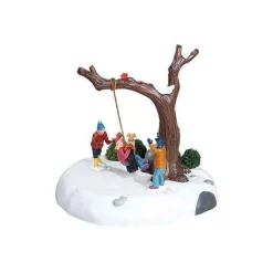 Lemax Village Collection Table Accents* Tire Swing Twirl #84354