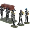 Lemax Village Collection Halloween Villages* Jazz Funeral, Set Of 4 #13554