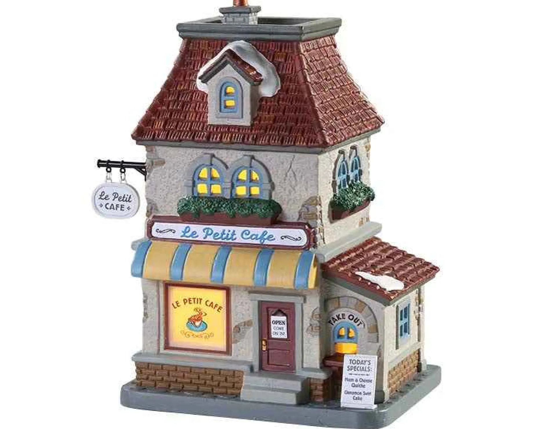 Lemax Village Collection Lighted Buildings* Le Petit Cafe #85412