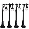 Lemax Village Collection Lighted Accessories* Antique Street Lamp, Set Of 4 #94993