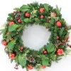 Puleo International Wreaths* 30In St. Nicholas Decorated Wreath In Clear #114-Jx06-30Wc1