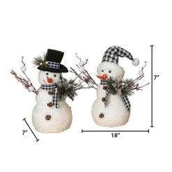 Gerson International Tabletop Items*Set Of 2 18