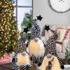 Gerson International Tabletop Items*Set Of 2 Lighted Leopard Print Gnome Figurines, Battery Operated