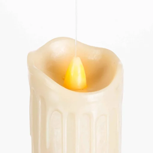 Gerson International Ligthed Items*Set Of 6 Spooky Floating Halloween Candles With Remote, Timer